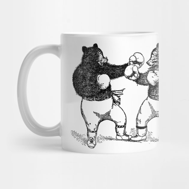 Boxing bears by linesdesigns